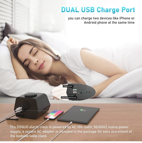 Multi functional alarm clock - Picture 5 of 10